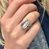 Aquamarine Ring-Charlotte Sayers Antique Jewellery