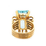 Aquamarine Ring-Charlotte Sayers Antique Jewellery