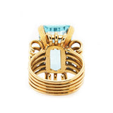 Aquamarine Ring-Charlotte Sayers Antique Jewellery