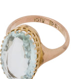 Aquamarine Ring-Charlotte Sayers Antique Jewellery