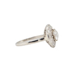 Art Deco Circular Diamond Ring-Charlotte Sayers Antique Jewellery