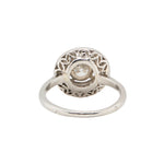 Art Deco Circular Diamond Ring-Charlotte Sayers Antique Jewellery