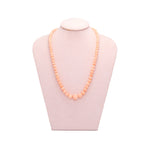 Art Deco Coral Necklace Earring Set-Charlotte Sayers Antique Jewellery