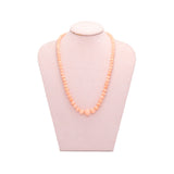 Art Deco Coral Necklace Earring Set-Charlotte Sayers Antique Jewellery