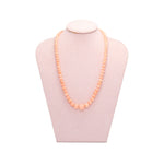 Art Deco Coral Necklace Earring Set-Charlotte Sayers Antique Jewellery