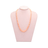 Art Deco Coral Necklace Earring Set-Charlotte Sayers Antique Jewellery