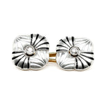 Art Deco Cufflinks-Charlotte Sayers Antique Jewellery