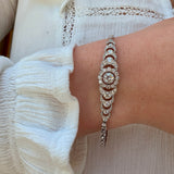 Art Deco Diamond Bracelet-Charlotte Sayers Antique Jewellery