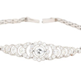 Art Deco Diamond Bracelet-Charlotte Sayers Antique Jewellery