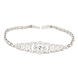 Art Deco Diamond Bracelet-Charlotte Sayers Antique Jewellery
