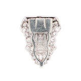 Art Deco Diamond Clip-Charlotte Sayers Antique Jewellery