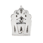 Art Deco Diamond Clip-Charlotte Sayers Antique Jewellery