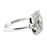 Art Deco Diamond RIng-Charlotte Sayers Antique Jewellery