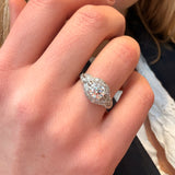 Art Deco Diamond Ring-Charlotte Sayers Antique Jewellery