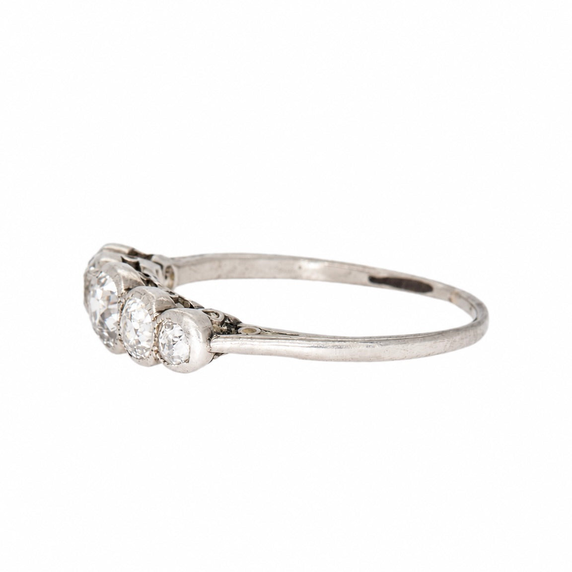 Art Deco Diamond Ring-Charlotte Sayers Antique Jewellery