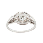 Art Deco Diamond Ring-Charlotte Sayers Antique Jewellery