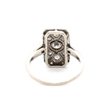 Art Deco Diamond Ring-Charlotte Sayers Antique Jewellery