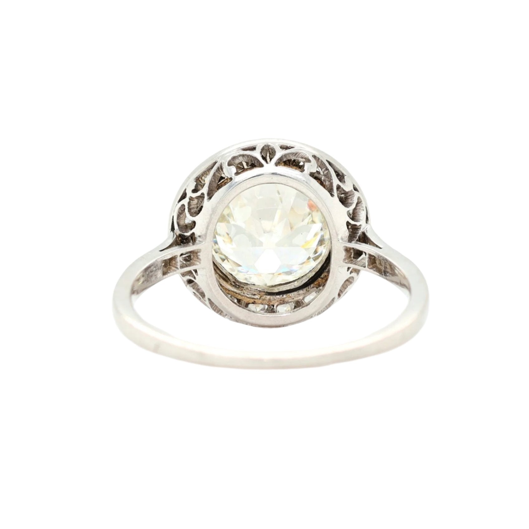 Art Deco Diamond Ring-Charlotte Sayers Antique Jewellery