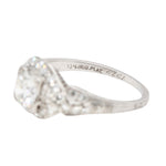 Art Deco Diamond Ring-Charlotte Sayers Antique Jewellery