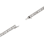 Art Deco Diamond and Platinum Bracelet-Charlotte Sayers Antique Jewellery