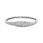 Art Deco Diamond and Platinum Bracelet-Charlotte Sayers Antique Jewellery