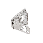 Art Deco Double Diamond Clip-Charlotte Sayers Antique Jewellery