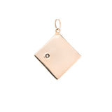Art Deco Gold Diamond Pendant-Charlotte Sayers Antique Jewellery
