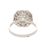 Art Deco Inspired Diamond Ring-Charlotte Sayers Antique Jewellery