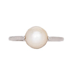 Art Deco Natural Pearl Ring-Charlotte Sayers Antique Jewellery