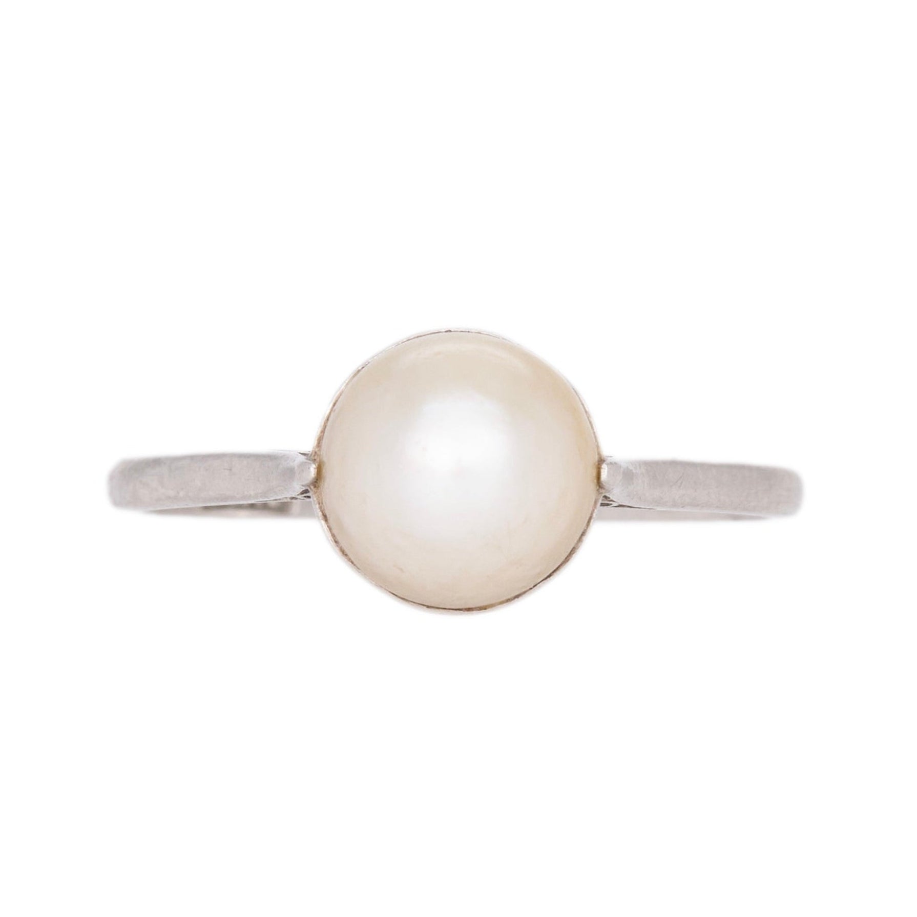 Art Deco Natural Pearl Ring-Charlotte Sayers Antique Jewellery