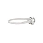 Art Deco Old European Cut Diamond Ring-Charlotte Sayers Antique Jewellery