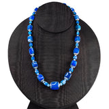 Art Deco Opal Bead Necklace-Charlotte Sayers Antique Jewellery