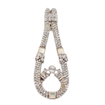 Art Deco Paste Clip-Charlotte Sayers Antique Jewellery