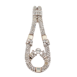 Art Deco Paste Clip-Charlotte Sayers Antique Jewellery