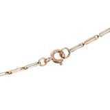 Art Deco Platinum Gold Pearl Chain-Charlotte Sayers Antique Jewellery