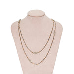 Art Deco Platinum Gold Pearl Chain-Charlotte Sayers Antique Jewellery