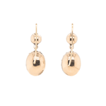 Art Deco Synthetic Spinel Earrings-Charlotte Sayers Antique Jewellery