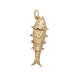 Articulated Fish Pendant-Charlotte Sayers Antique Jewellery