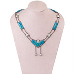 Arts and Crafts Enamel Necklace-Charlotte Sayers Antique Jewellery