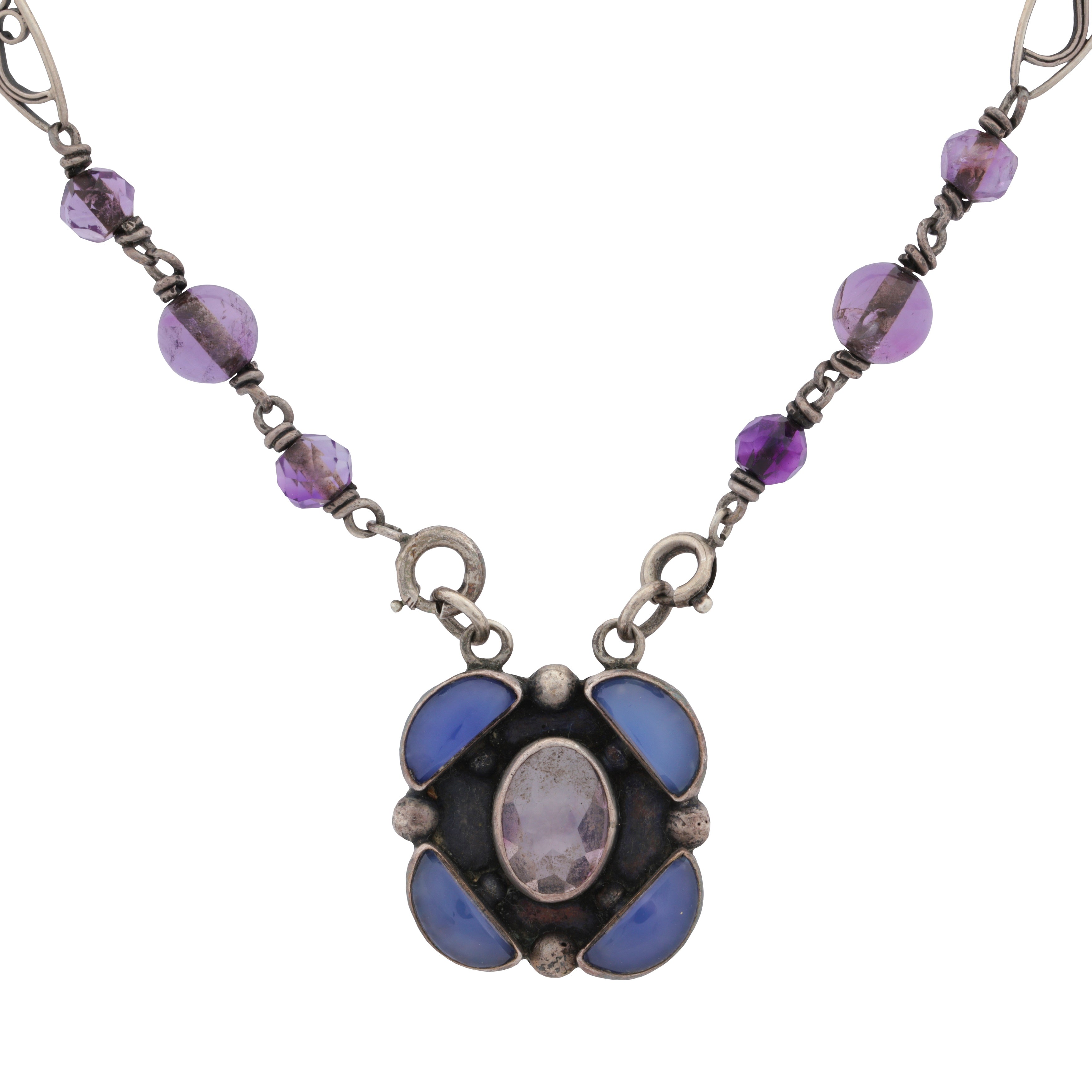 Arts and Crafts Necklace-Charlotte Sayers Antique Jewellery