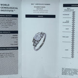 Asscher Cut Diamond Ring-Charlotte Sayers Antique Jewellery