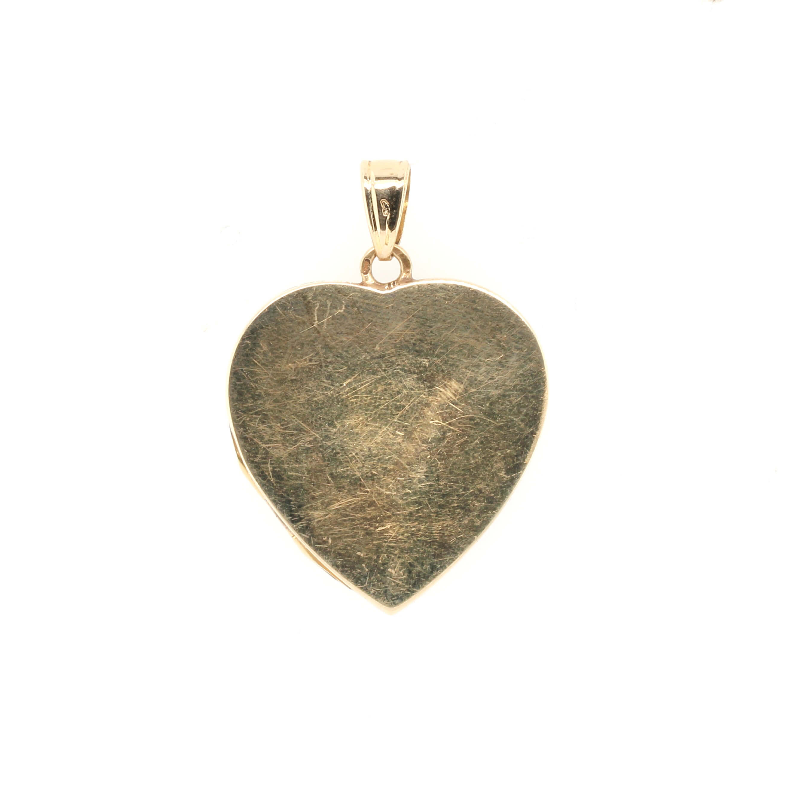 Austrian Heart locket-Charlotte Sayers Antique Jewellery