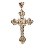 Austro Hungarian Cross Pendant-Charlotte Sayers Antique Jewellery