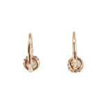 Austro-Hungarian Diamond Earrings-Charlotte Sayers Antique Jewellery