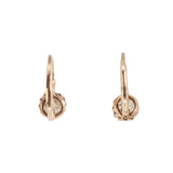 Austro-Hungarian Diamond Earrings-Charlotte Sayers Antique Jewellery