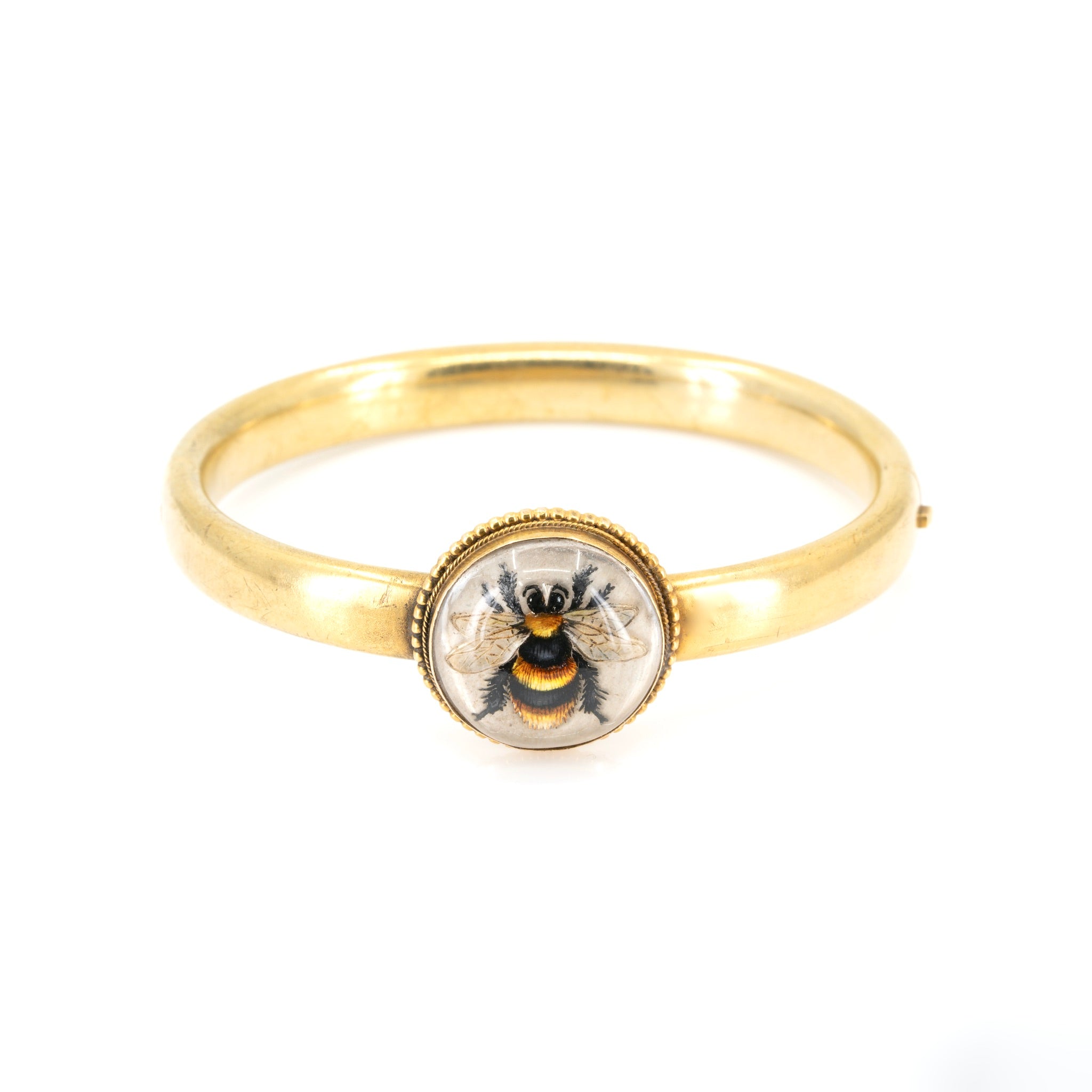 Bee Bangle-Charlotte Sayers Antique Jewellery