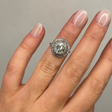 Belle Epoque Diamond Ring-Charlotte Sayers Antique Jewellery