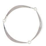 Bent Gabrielsen for Hans Hansen Silver Collar-Charlotte Sayers Antique Jewellery