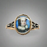 Bernard Lens III Miniature ring-Charlotte Sayers Antique Jewellery