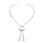 Bjjorn Sigourd Ostern for David Andersen Silver Torque & Pendant-Charlotte Sayers Antique Jewellery